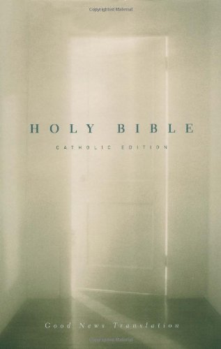 GNT Holy Bible, Good News Translation, Catholic Edition Cover
