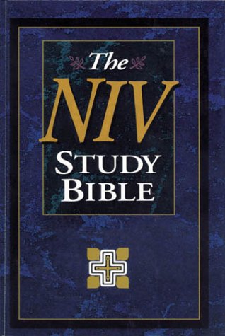NIV Study Bible, Large Print Cover