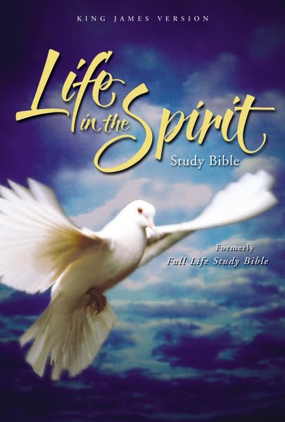 KJV Life in the Spirit Study Bible, Navy Cover