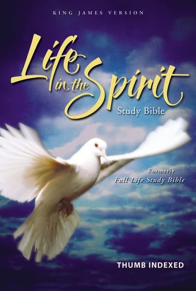 KJV Life in the Spirit Study Bible, Indexed Cover