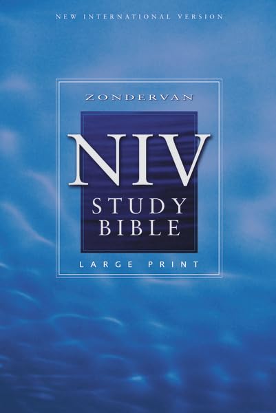 Zondervan NIV Study Bible, Large Print Cover