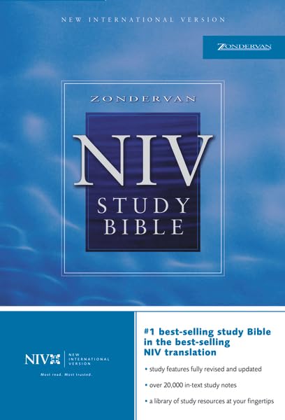 Zondervan NIV Study Bible, Indexed Cover