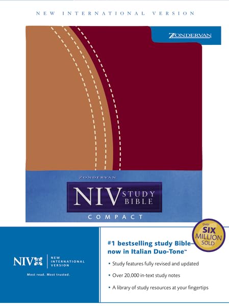 Zondervan NIV Study Bible, Compact Cover