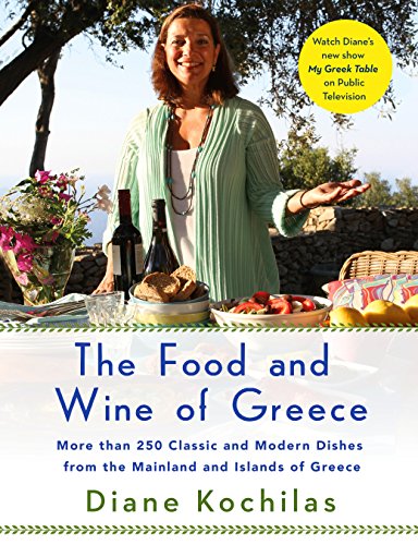 The food and wine of Greece Cover