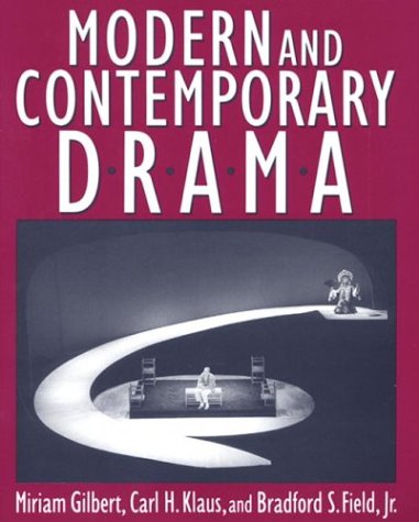 Modern and contemporary drama Cover