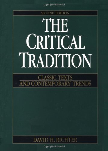 The  Critical tradition Cover