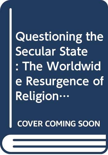 Questioning the secular state Cover