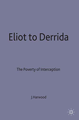 Eliot to Derrida Cover