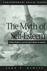 The myth of self-esteem Cover
