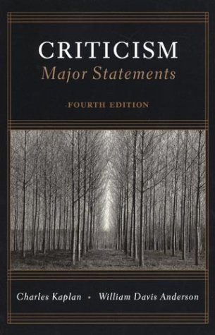 Criticism Cover