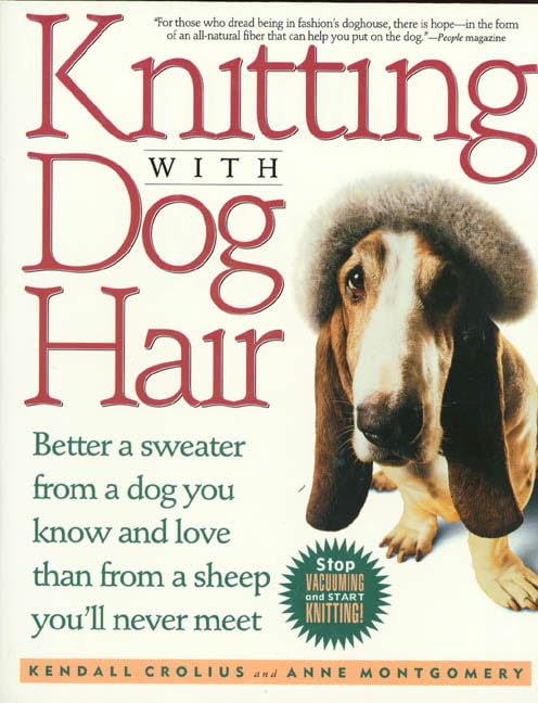 Knitting With Dog Hair Cover