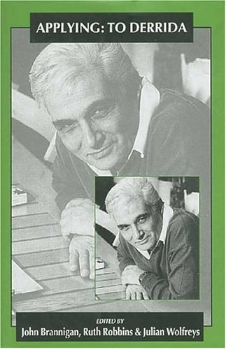 Applying-- to Derrida Cover
