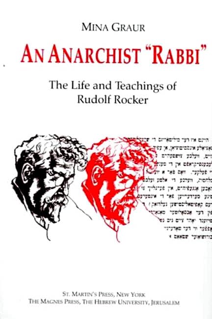 An anarchist "rabbi" Cover