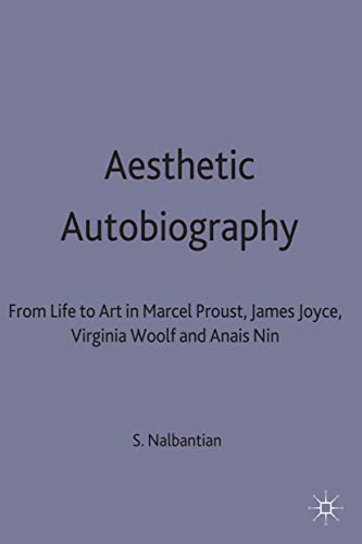 Aesthetic autobiography Cover