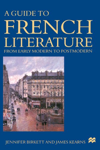 A guide to French literature Cover