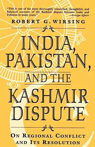 India, Pakistan and the Kashmir Dispute Cover