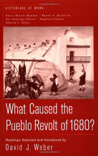 What caused the Pueblo Revolt of 1680? Cover