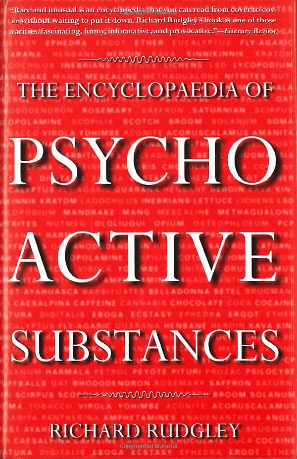 The encyclopaedia of psychoactive substances Cover