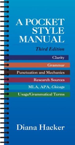 A pocket style manual Cover