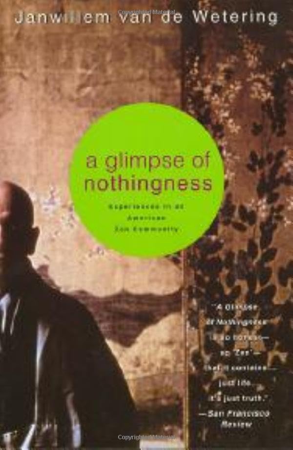 A glimpse of nothingness Cover