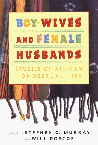 Boy-Wives and Female Husbands Cover