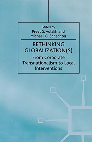 Rethinking globalization(s) Cover
