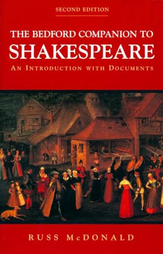 The Bedford companion to Shakespeare Cover