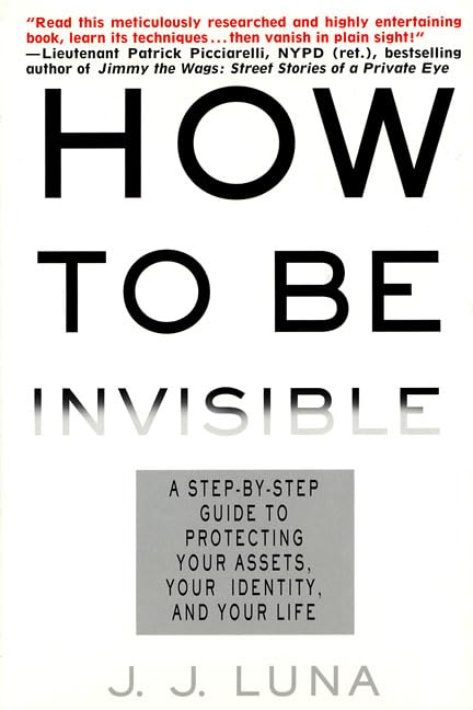 How to be invisible Cover