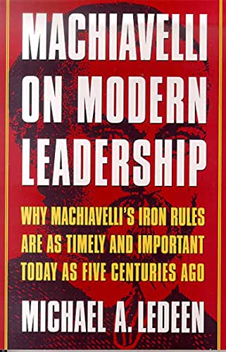 Machiavelli on modern leadership Cover