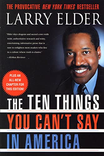 The ten things you can't say in America Cover