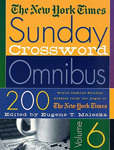 The New York Times Sunday Crossword Omnibus- vol 6 Cover