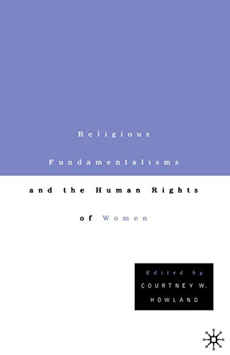 Religious fundamentalisms and the human rights of women Cover