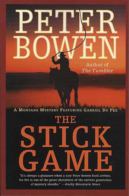 The Stick Game (Montana Mysteries Featuring Gabriel Du Pre) Cover