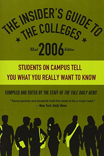 The Insider's Guide to the Colleges, 2006 Cover