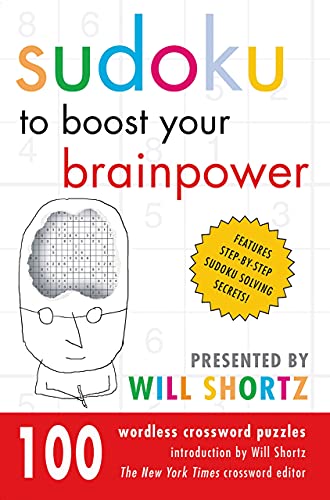 Sudoku to Boost Your Brainpower Presented by Will Shortz Cover