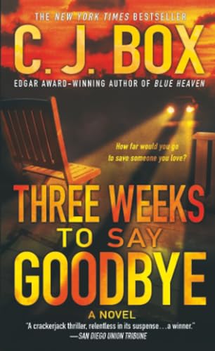 Three Weeks to Say Goodbye Cover
