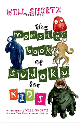 Will Shortz Presents The Monster Book of Sudoku for Kids Cover