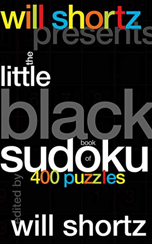 Will Shortz Presents The Little Black Book of Sudoku Cover