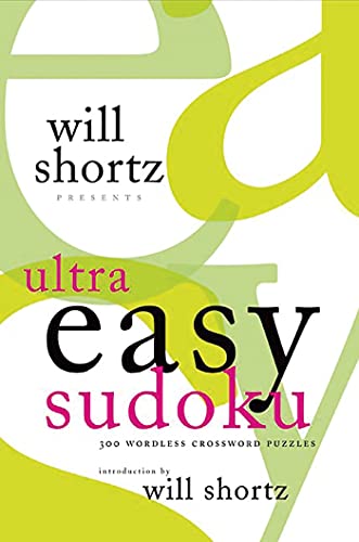 Will Shortz Presents Ultra Easy Sudoku Cover