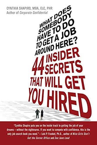 What Does Somebody Have to Do to Get a Job Around Here? Cover