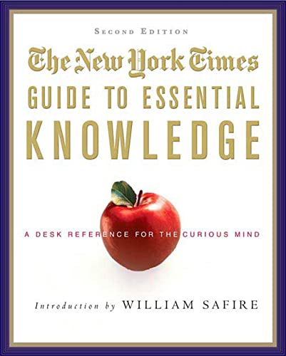 The New York Times guide to essential knowledge Cover