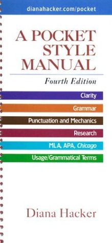 A pocket style manual Cover