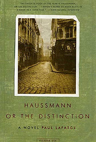 Haussmann, or, The distinction Cover