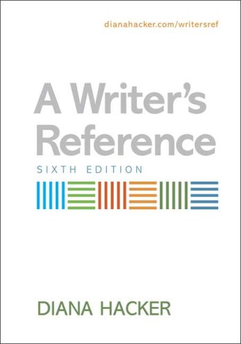 A Writer's Reference Cover