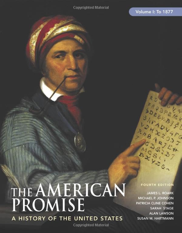 The American Promise: A History of the United States, Volume I Cover