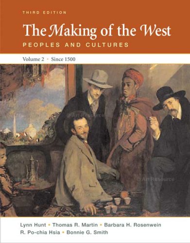 The Making of the West: Peoples and Cultures, Vol. 2 Cover