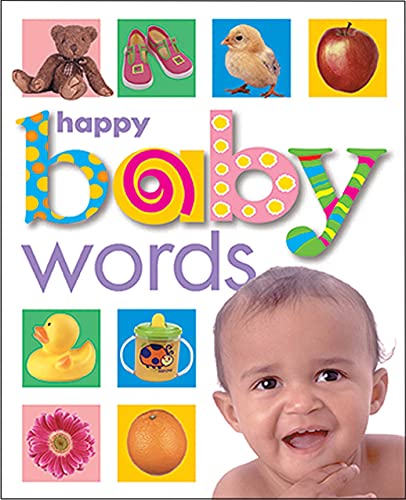 Happy Baby Words Poster