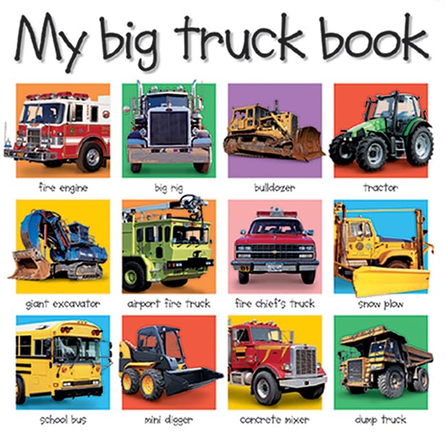 My Big Truck Book (Priddy Bicknell Big Ideas for Little People) Cover