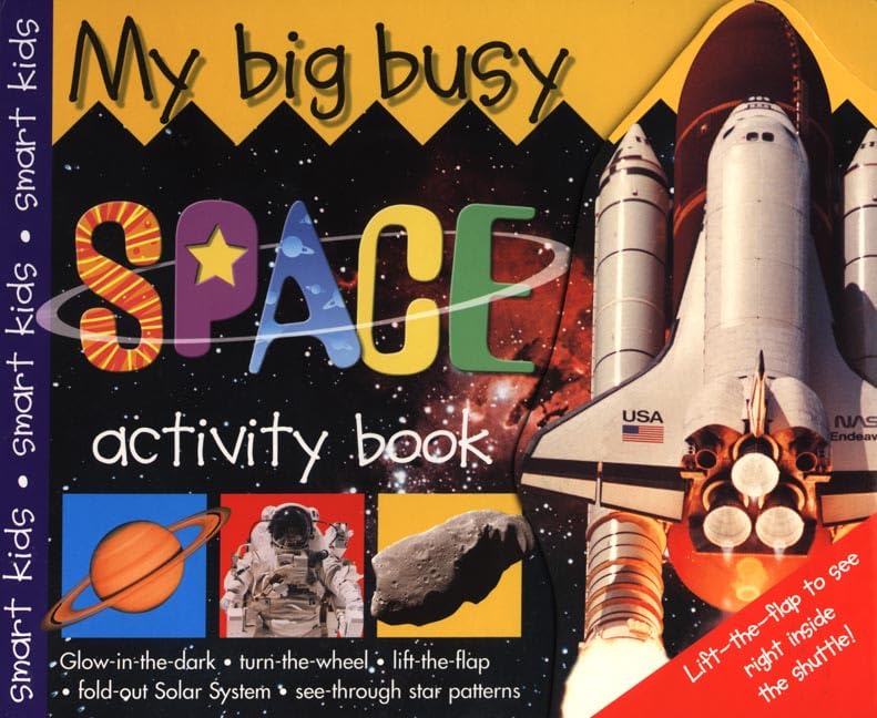 My Big Busy Space Activity Book (Priddy Bicknell Big Ideas for Little People) Cover