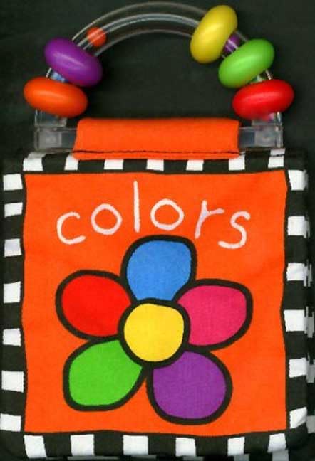 Rattle Cloth Book Colors (Priddy Books Big Ideas for Little People) Cover